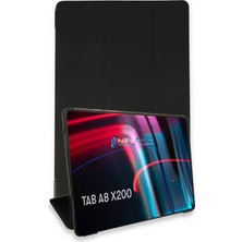 Mey Ithalat®  Samsung Galaxy X200 Tab A8 10.5 Kılıf Tablet Smart Kılıf - Siyah