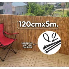 Greenosier 120CM.X5M.HASIR Çit Balkon Çiti Bahçe Çiti