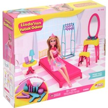 Mey Ithalat® 03669 Linda'nın Yatak Odası Oyun Seti