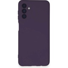 Mey Ithalat®  Samsung Galaxy A14 4g Kılıf Nano Içi Kadife Silikon - Mor