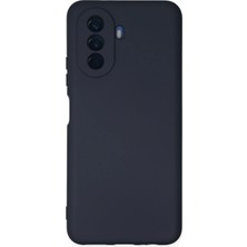 Mey Ithalat®  Huawei Nova Y70 Kılıf Nano Içi Kadife Silikon - Lacivert