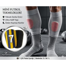 Mini Tekmelik Seti - Hafif ve Ergonomik Futbol Kaval Kemiği Koruyucu Dizlik