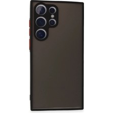 Mey Ithalat®  Samsung Galaxy S24 Ultra Kılıf Montreal Silikon Kapak - Siyah