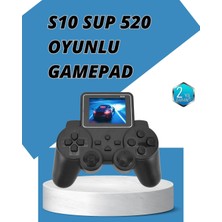 Svoria Store Mey Ithalat® S10 Gamepad HDMI Tv Bağlantılı 520 Klasik Retro Oyun 2025 Seri Orijinal