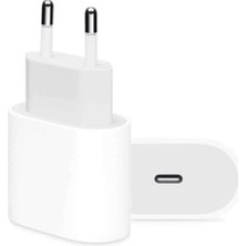20 W Usb-C Güç Adaptörü Hızlı Şarj ile Uyumlu iPhone Modelleri Için Ideal Ev Şarjı