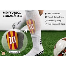 Mini Tekmelik Seti - Hafif ve Ergonomik Futbol Kaval Kemiği Koruyucu Dizlik