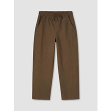 LC Waikiki Lcw Kids Kahverengi Erkek Çocuk Gabardin Pantolon
