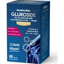 Healthy Side Glukoside Glukozamin Kondroitin Msm Tip 2 Kolajen 60 Tablet