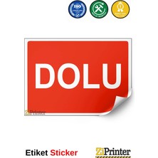 ZiPrinter Asansörü Görevliden Başkasının Kullanması Yasaktır Isg Uyarı Levhası Etiket 15X21 cm