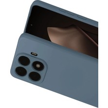 Mey Ithalat®   Mi 15T Pro Nano Içi Kadife Silikon - Gri