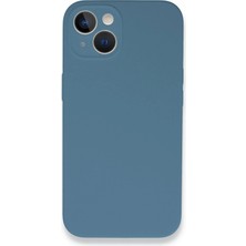 Mey Ithalat®   iPhone 13 Mini Kılıf Lansman Legant Silikon - Açık Mavi