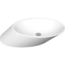 Bocchı Bocchi Vessel Yatay Çanak Lav. 72 cm - Parlak Beyaz - 1013-001-0125