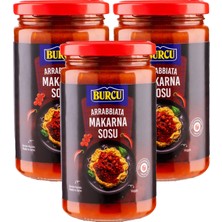 Burcu Arrabbiata Makarna Sos 310 gr x 3 Adet