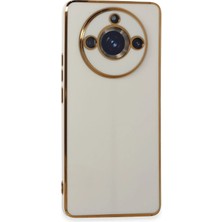 Mey Ithalat®  Realme 11 Pro Kılıf Volet Silikon - Beyaz