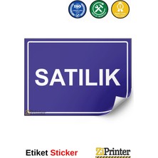ZiPrinter Satılık Isg Uyarı Levhası Etiket 15X21 cm