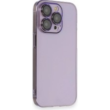 Mey Ithalat®   iPhone 13 Pro Max Kılıf Armada Lensli Kapak - Lila