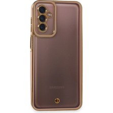 Mey Ithalat®  Samsung Galaxy M23 Kılıf Liva Lens Silikon - Pudra