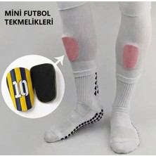 Mini Tekmelik Seti - Hafif ve Ergonomik Futbol Kaval Kemiği Koruyucu Dizlik