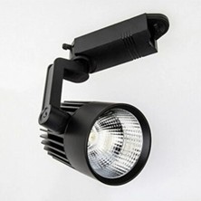 Osaka Light 20W 6500KELVIN Beyaz Işık Cob LED Siyah Kasa Ray Spot Armatür