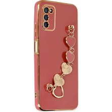 Mey Ithalat®  Samsung Galaxy A03S Kılıf Esila Silikon - Kırmızı