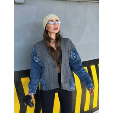 Elvince Butik Trikolujeans Çeket