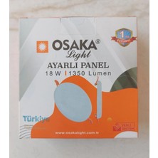 Osaka Light 18W 6500K Beyaz Işık 1350 Lümen Ayarlanabilir Ayaklı LED Spot Armatür E Enerji Sınıfı