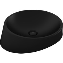 Bocchı Bocchi Venezia Çanak Lavabo 56 cm - Mat Si̇yah - 1010-004-0125