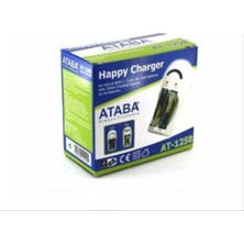 Ataba AT-1258 4xaa Kalem Pil ve 4xaaa Ince Kalem Pil Şarj Cihazı