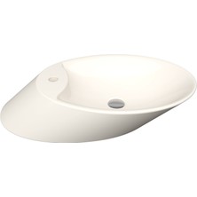 Bocchı Bocchi Vessel Batarya Bankli Çanak Lavabo 72 cm - Parlak Bi̇sküvi̇ - 1021-014-0126