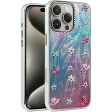 Mey Ithalat®   iPhone 16 Pro Max Kılıf Blade Aynalı Desenli Kapak - Desen 4