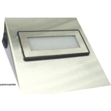 Osaka Light 2W 6500K Beyaz Işık 180LÜMEN Paslanmaz Kare Tezgah Altı Anahtarlı LED Spot Armatür