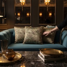 FRAMGAN Velora Luxe Premium Işlemeli Kırlent Koleksiyonu Luxury Designer Seri