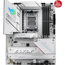 Asus Rog Strıx B850-A Gamıng Wıfı7 Ddr5 HDMI Dp Pcıe 5.0 Am5 Matx Beyaz