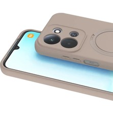 Mey Ithalat®   Redmi 15C 4g Regal Magsafe Standlı Kapak - Çöl Titanyum