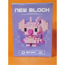 Btrcmpny-New Block Bricks Stitch Angel Karakter Figürü 3D Yapboz Puzzle
