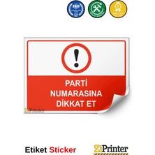 ZiPrinter Mutfağa Yalnızca Görevli Personel Girebilir Isg Uyarı Levhası Etiket 15X21 cm