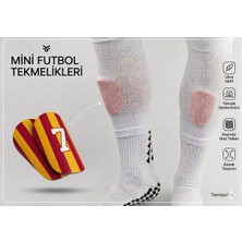 Mini Tekmelik Seti - Hafif ve Ergonomik Futbol Kaval Kemiği Koruyucu Dizlik