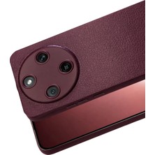 Mey Ithalat®  Huawei Honor Magic 8 Lite Thermax Silikon Kılıf - Bordo