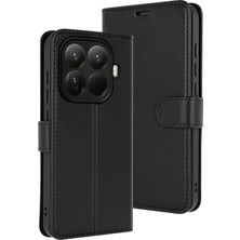 Mey Ithalat®   Mi 15T Pro Trend S Plus Kapaklı Kılıf - Siyah