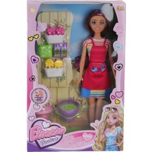 Svoria Store Mey Ithalat® WG-661005 Kutulu 29CM Aksesuarlı Çiçekçi