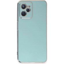 Mey Ithalat®  Realme C35 Kılıf Volet Silikon - Açık Yeşil