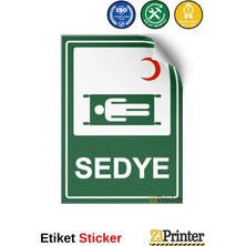 ZiPrinter Ilk Yardımcılarınız Isg Uyarı Levhası Etiket 15X21 cm