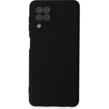 Mey Ithalat®  Samsung Galaxy A22 Kılıf Nano Içi Kadife Silikon - Siyah