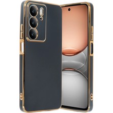 Svoria Store Mey Ithalat®  Realme C75 4g Kılıf Volet Silikon - Siyah