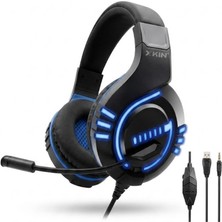Çeşithane Xk-Hp7 Oyuncu Kulaklığı Rgb Işıklı Mikrofonlu Gaming