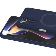 Mey Ithalat®   Redmi Note 12 Pro 4g Regal Magsafe Standlı Kapak - Lacivert