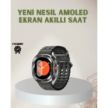 Svoria Store Mey Ithalat® 1.62 Inç Akıllı Saat Arama Özellikli Sağlık ve Spor Takibi