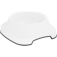Ozcmax Silikon Kaydırmaz Taban Plastik Kedi ve Köpek Mama ve Su Kabbı 2 L