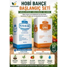 Gübretaş Hobi Bahçe Gübre Başlangıç Seti  2 Adet x 5Kg - Katı Kimyevi Gübre (Sebze, Meyve ve Peyzaj Alanları için Gelişim ve Coşturucu Set)