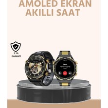 Svoria Store Mey Ithalat® Amoled Ekran Akıllı Saat Uyku Nabız Adım Ölçer Su Geçirmez